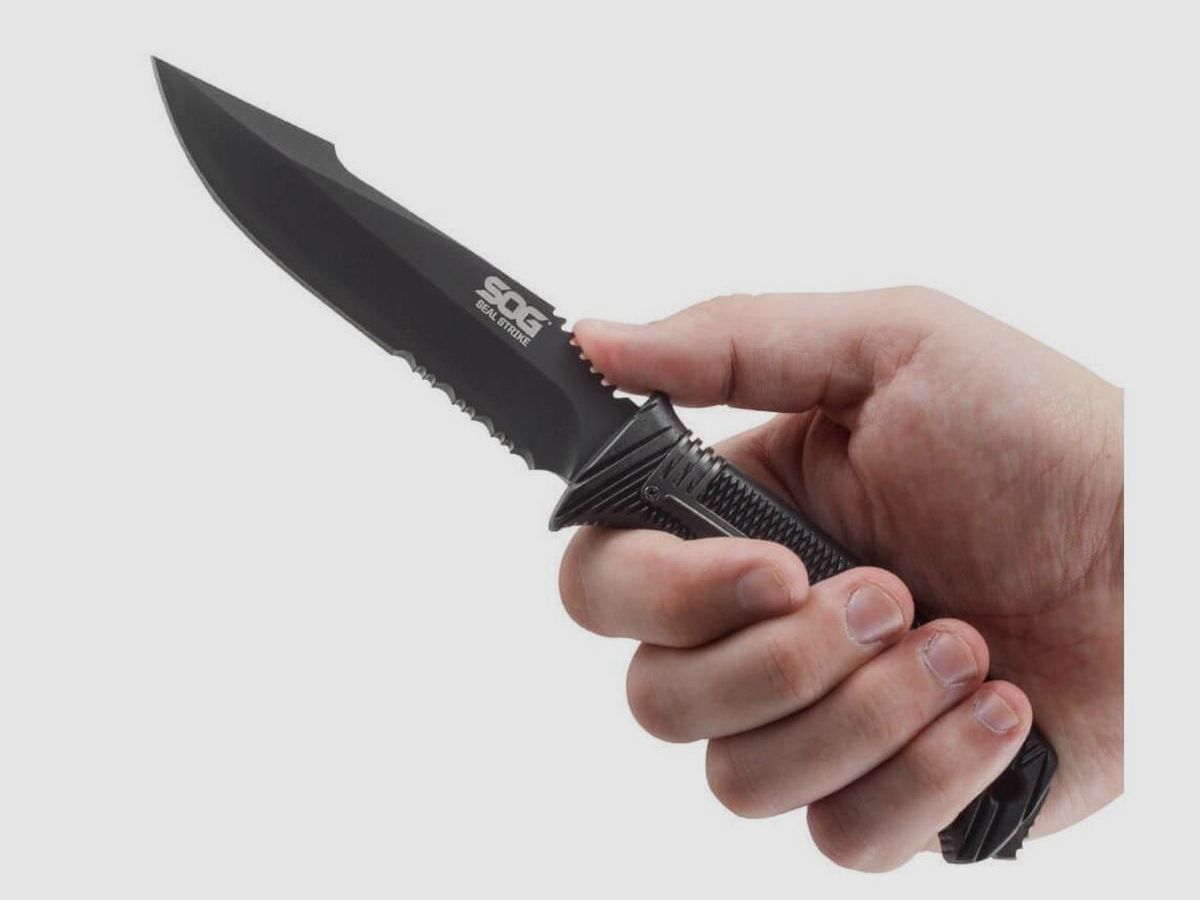 SOG Seal Strike Black Special Tauchermesser, Bild 6 von 6
