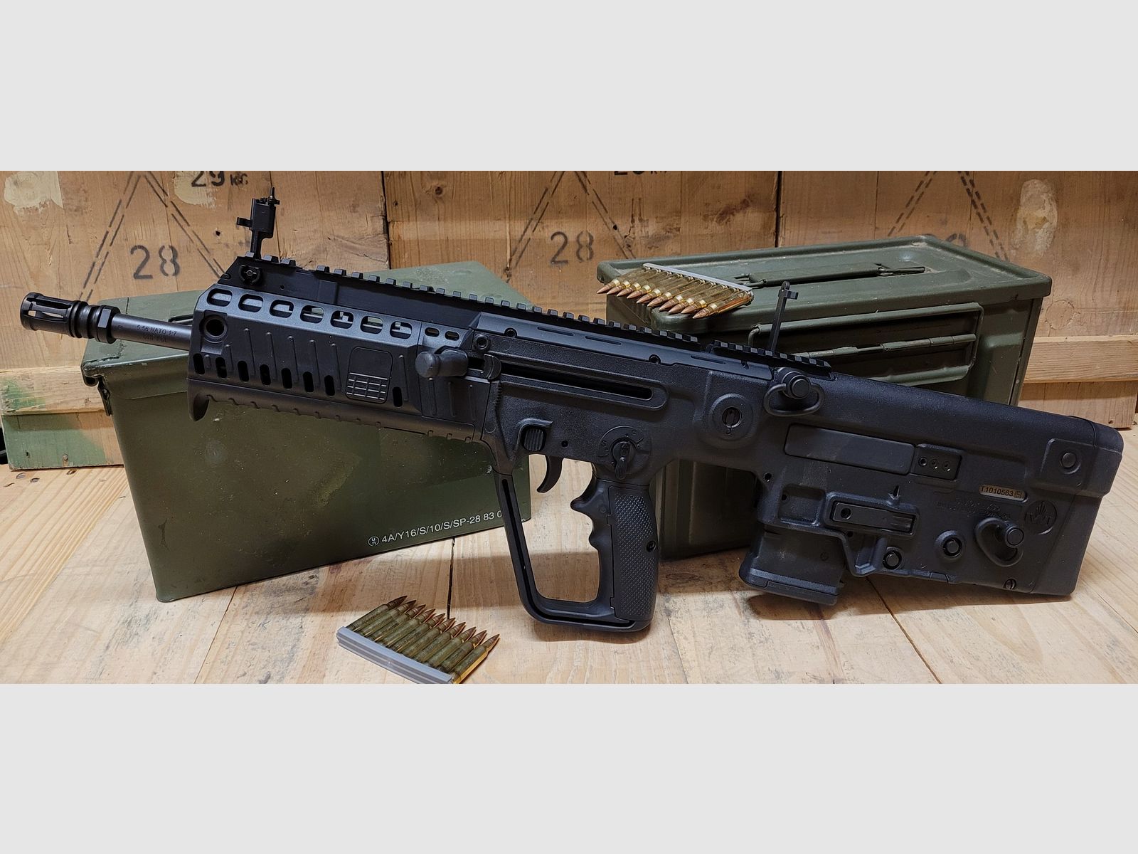 Tavor X95 cal.223 rem 16.5 pouces Noire, image 1 sur 10