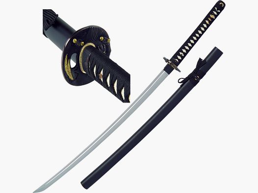 Półręcznie wykonana katana