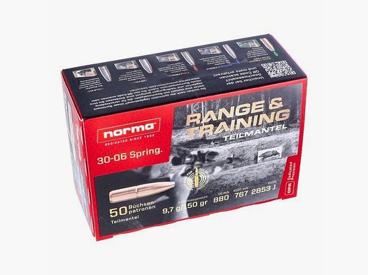 Norma Range & Training .30-06 (confezione da 50)