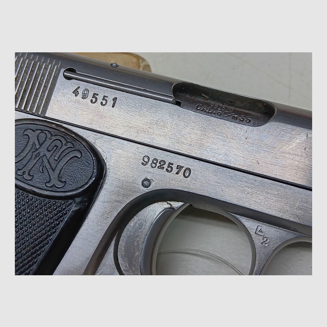 FN - Fabrique Nationale D`Armes De Guerre - Herstal - Belgique Mod. 1906