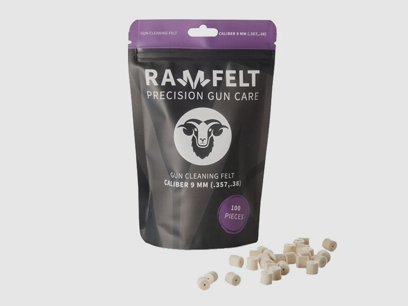 100 Ramfelt Filzreiniger Kal. .9mm