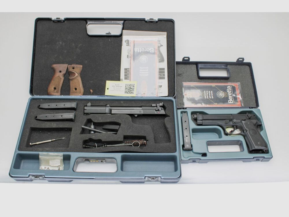 Pistole Beretta 92FS Competition KIT Kal. 9mm Luger mit Wechselsystem 9mmLuger