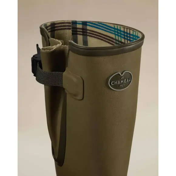 Bottes Vierzon Le Chameau mit Jersey-Futter Grün Vierzon, Bild 9 von 12