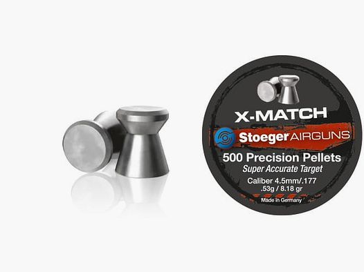 Stoeger X-Match Diabolo 4,5 mm - 500 Stk.