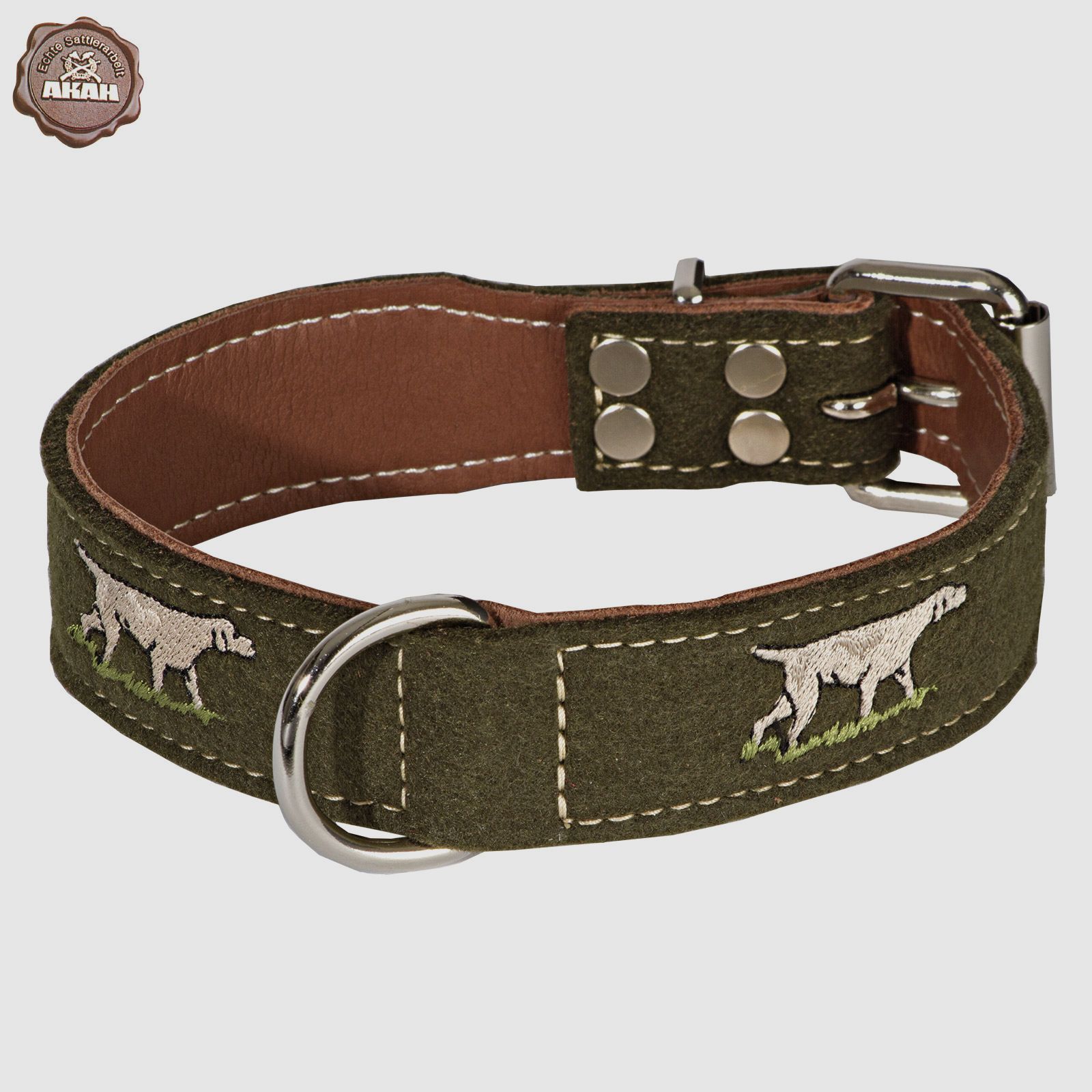 AKAH felt collar