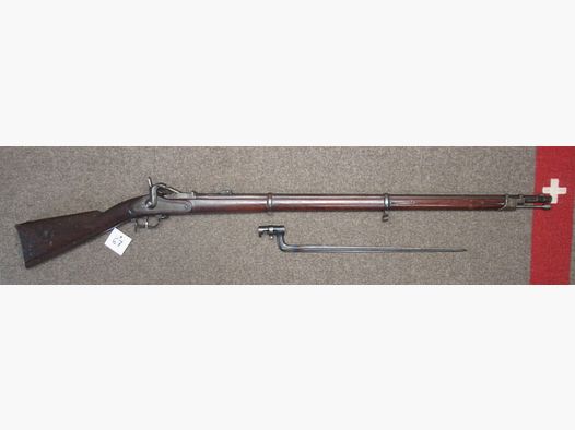 Infanteriegewehr Von Erlach & Cie Mod. 1863/67 Kal. 10.5mm