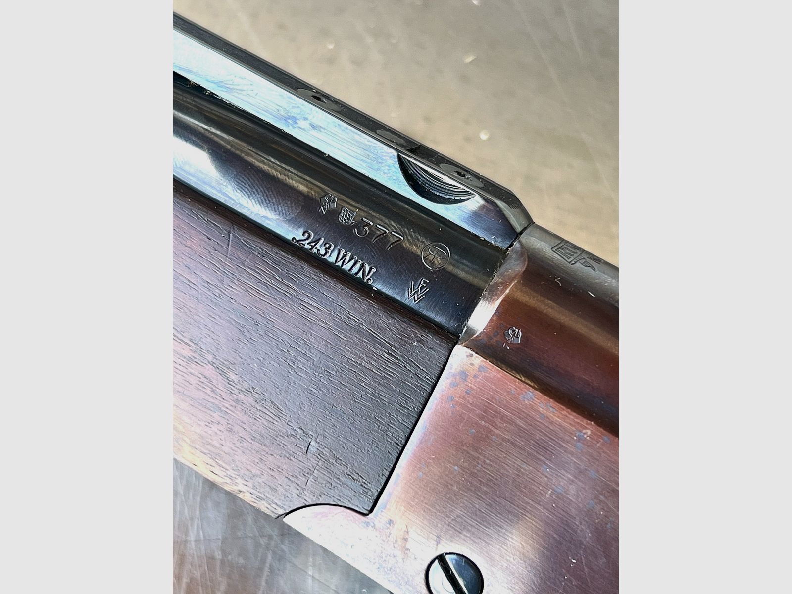 Ruger No.1 .243 Win. Rifle de caída