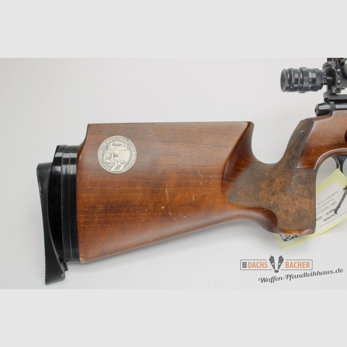EL Büchse Anschütz 54 Match 25 Jahre Kal. .22lr mit Diopter