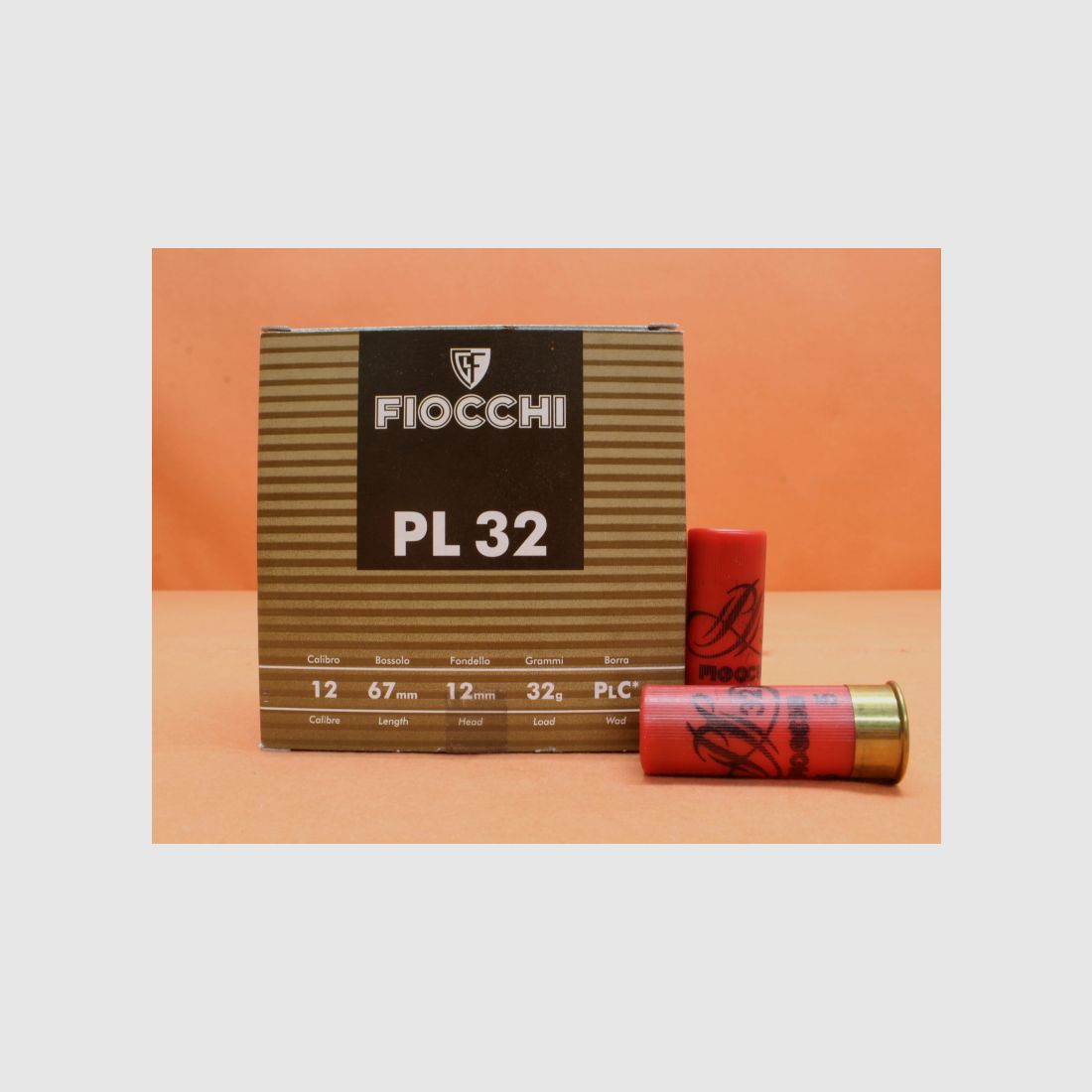 Patrone 12/67 Fiocchi 32g 2,9mm/ No.5 VE 25 Patronen (PL32)