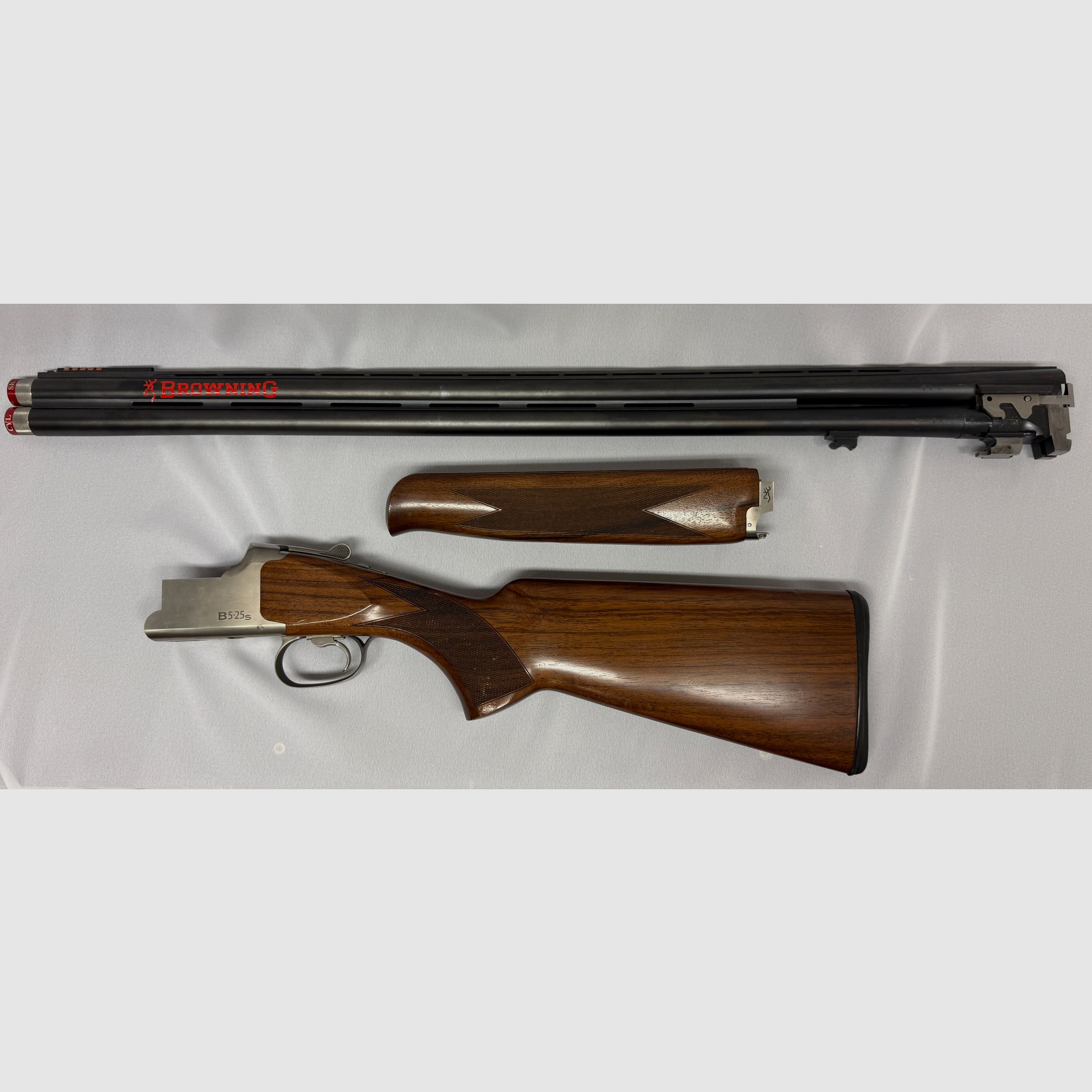 Browning B525 NEW SPORTER 1, 12/76, barrel length 76 cm with interchangeable chokes