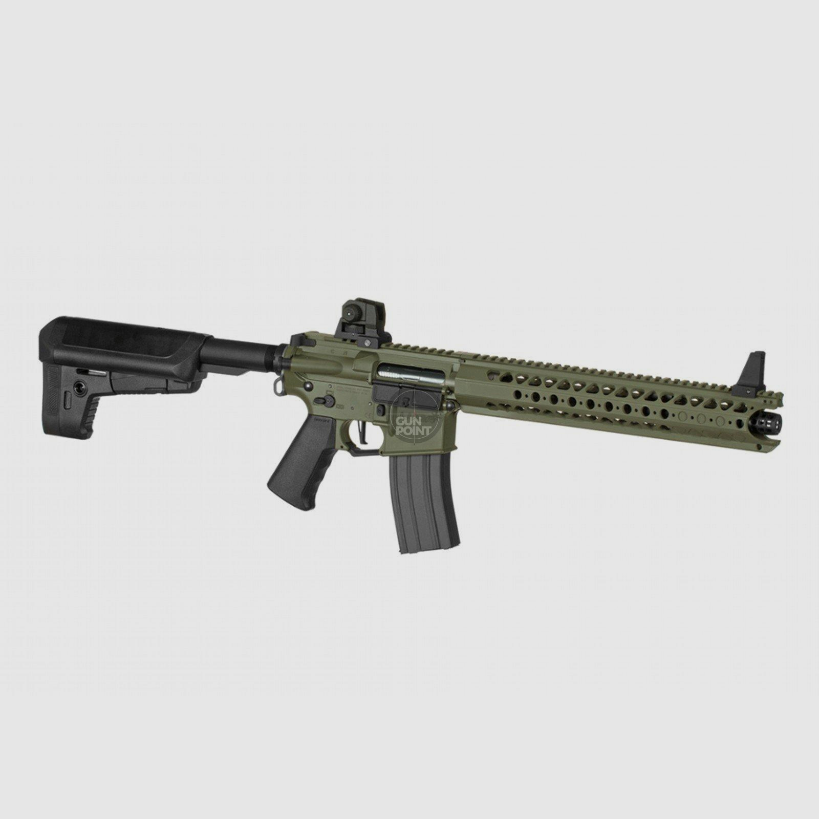 Softair - Gewehr - KRYTAC - War Sport LVOA-S S-AEG - ab 18, ber 0,5 Joule - Foliage Green
