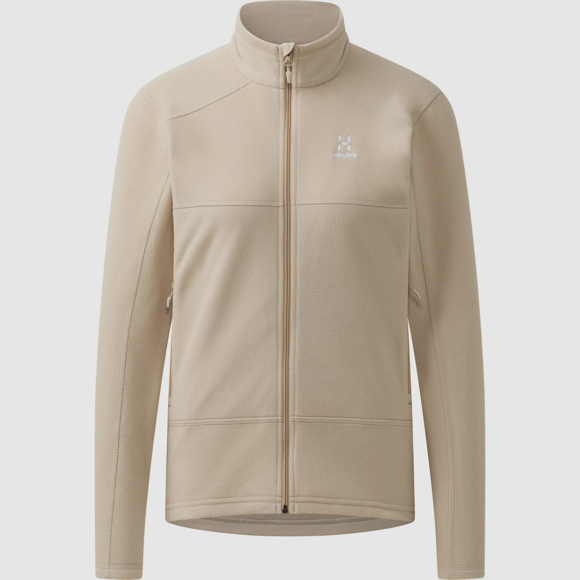 Haglöfs Buteo Fleece Jacket Donna Chalk Beige