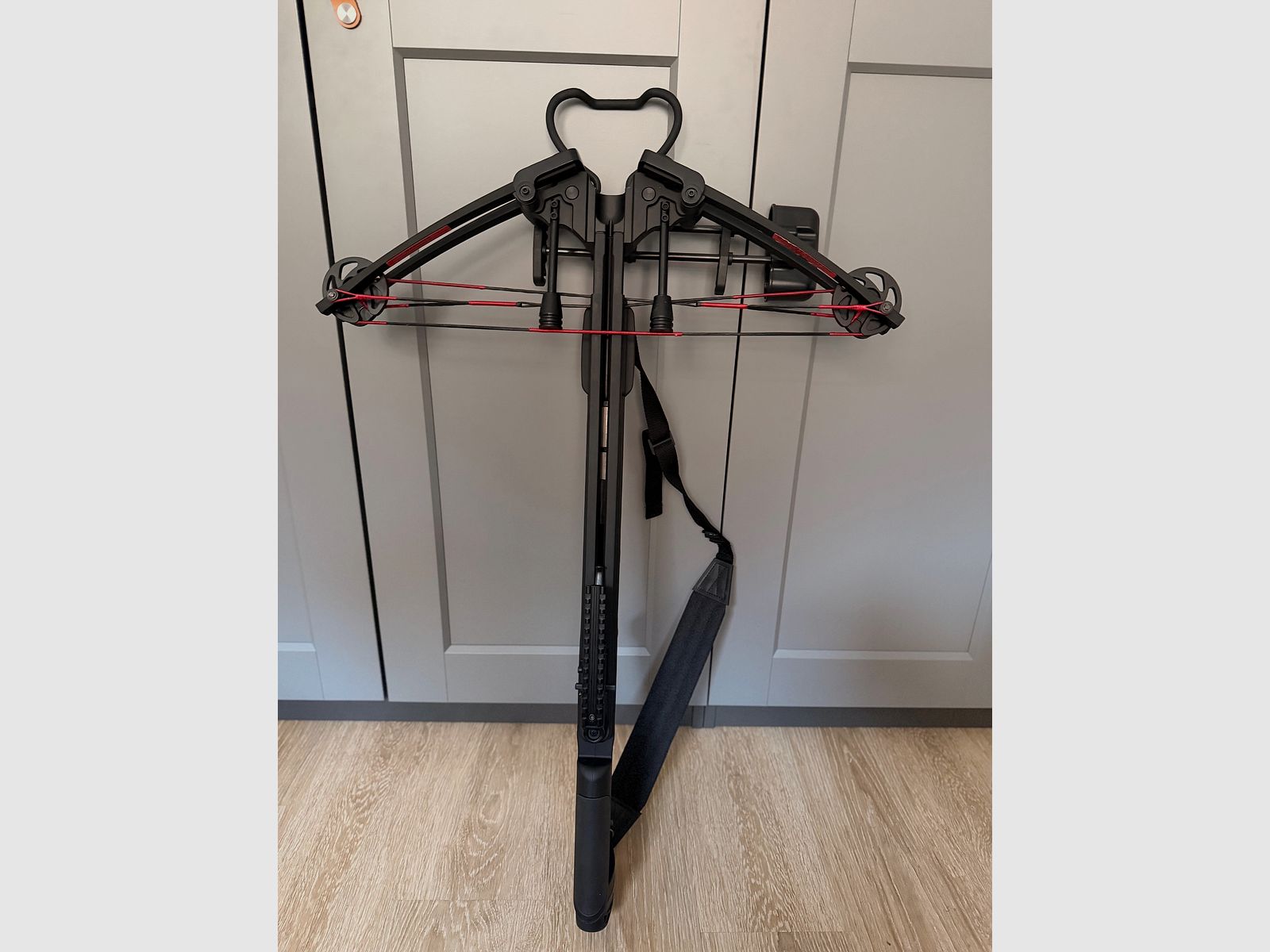 Man Kung MK Compound Crossbow 350 nero 150lbs