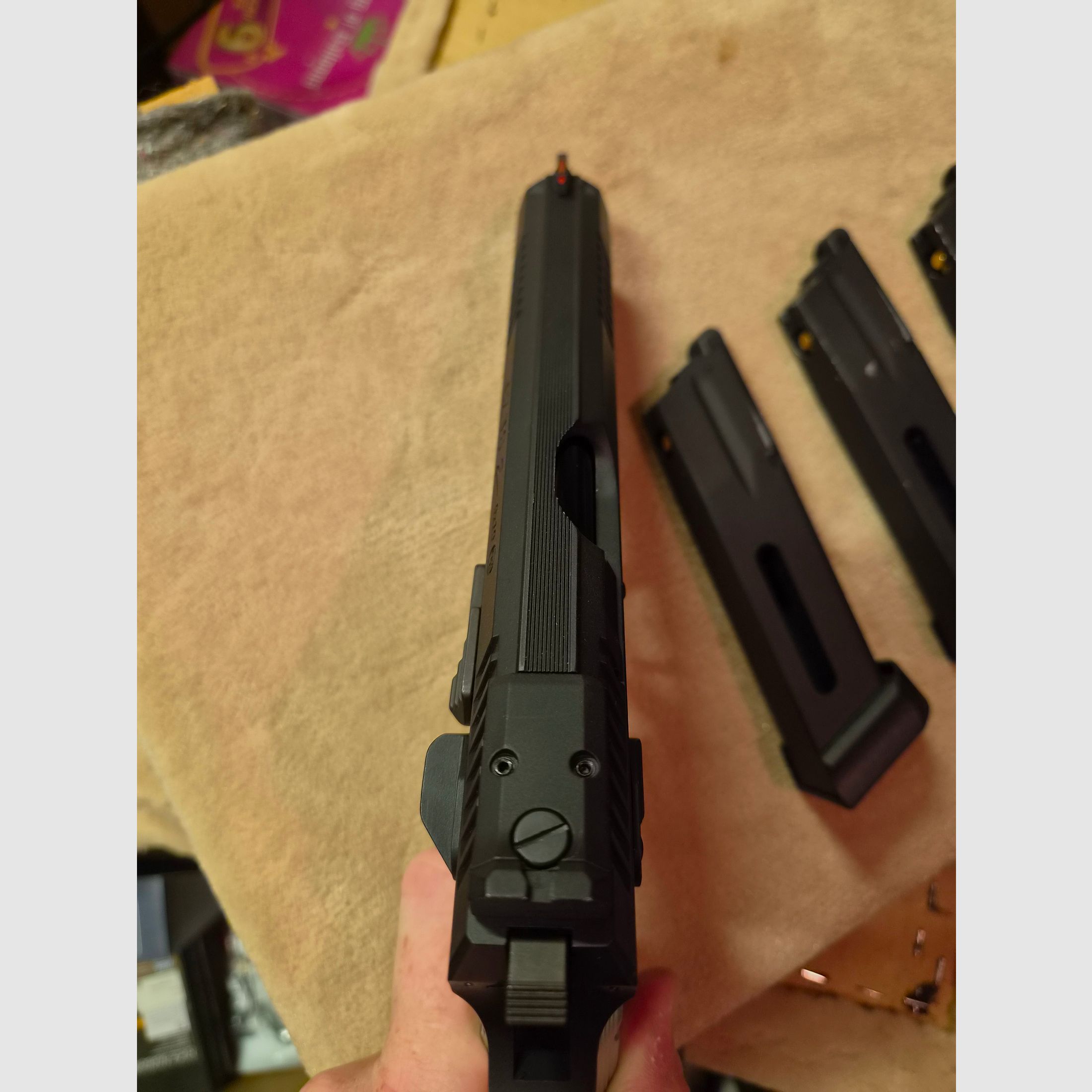 ASG CZ TS2 CO2 GBB 4 magazines like new