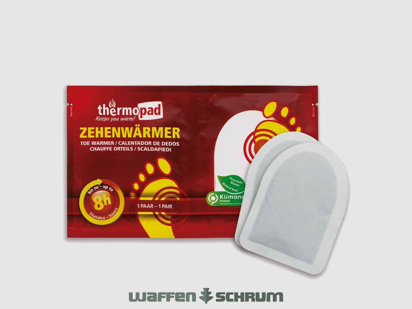 Thermopad Zehenwärmer 1 Paar