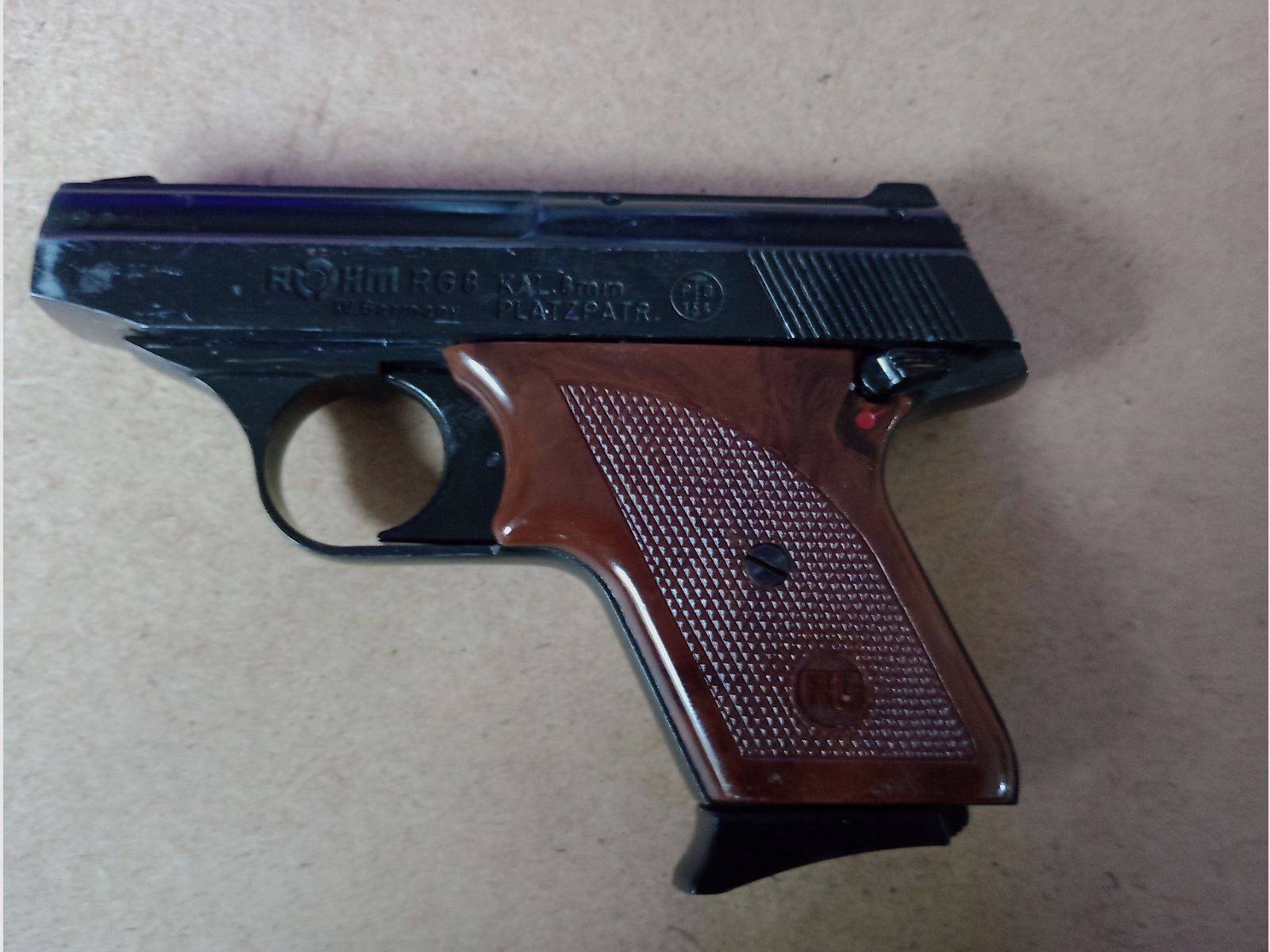 Röhm RG 8, 8 mm blank cartridges, immagine 3 di 5
