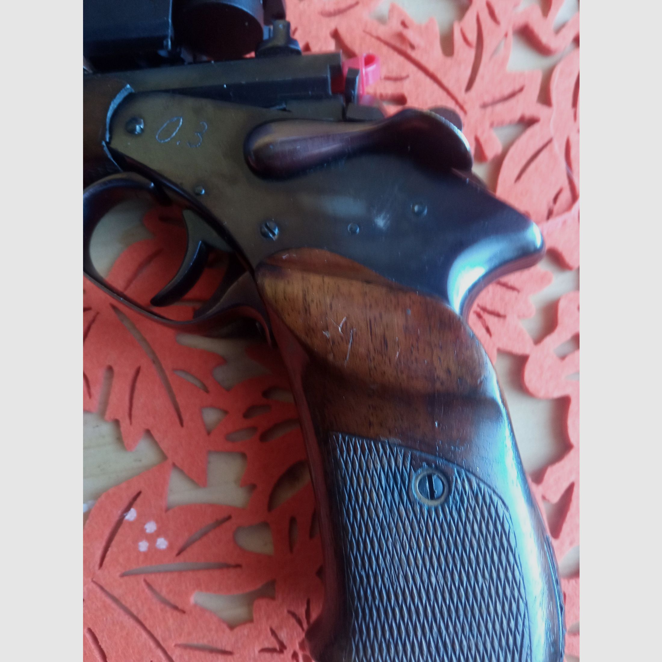 Einzellader Pistole 22 lr.