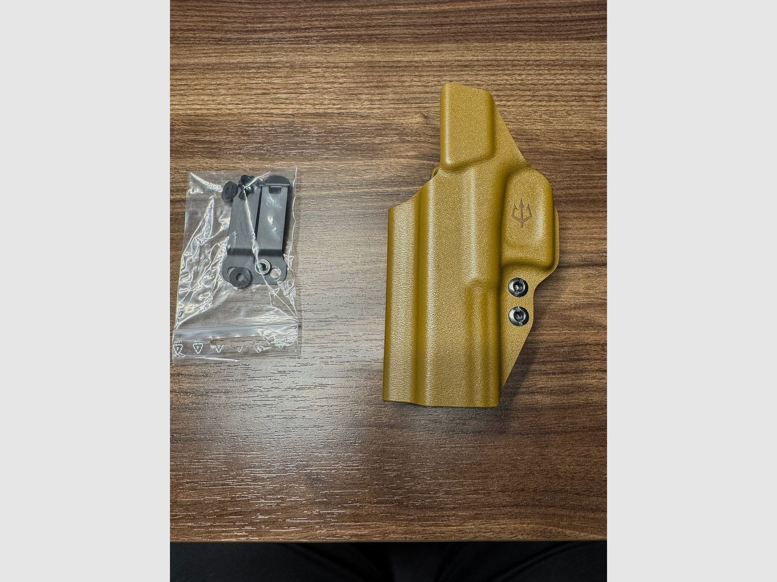 Black Trident Viking IWB Kydex Holster - Kleur Coyote