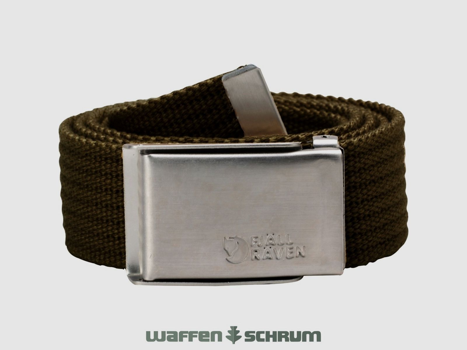 Fjällräven Merano Canvasgürtel  Dark Olive