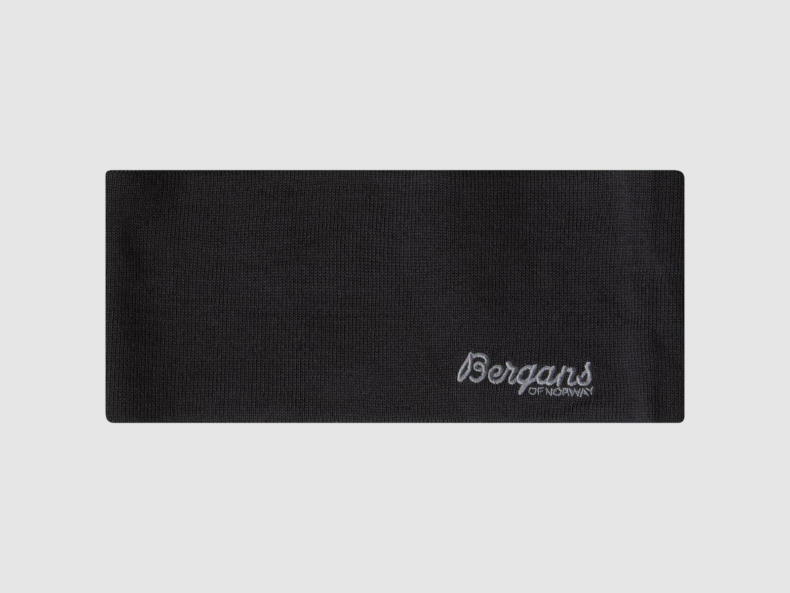 Bergans Allround Mince Bandeau Merino Gris Ombre Foncé Taille Unique