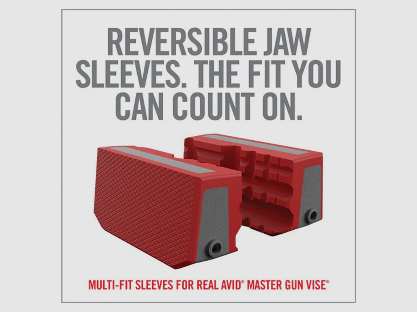 Real Avid Smart-Jaws Multi-Fit Sleeves für Master Gun Vise