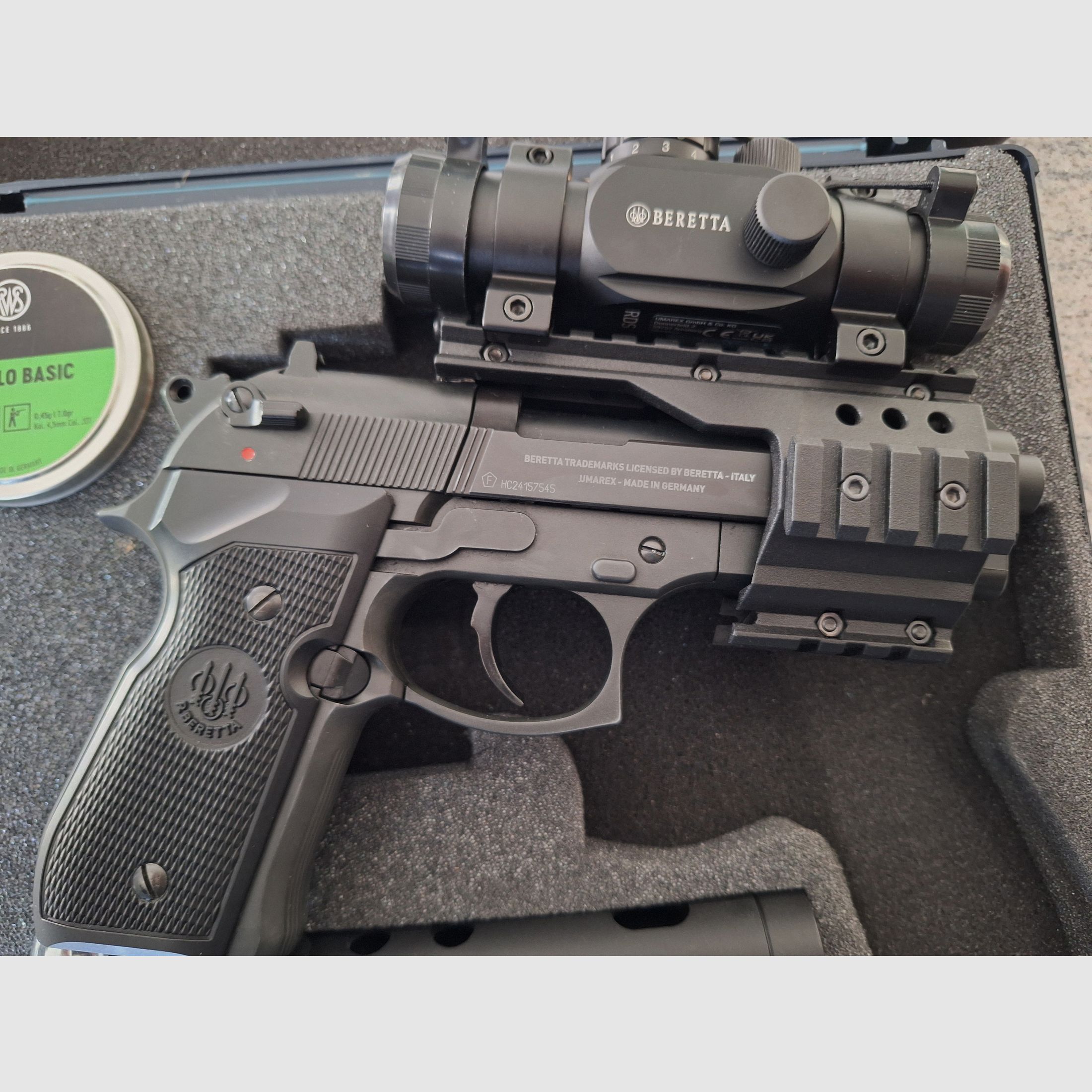 Beretta 92 FS XX-Treme 4,5 mm Diabolo bronzé pistolet Co2