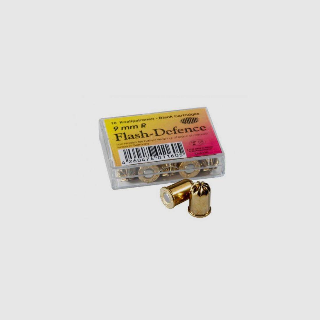 WADIE REVOLVER-FLASHPATRONEN - 9MM R.K. - 10 SCHUSS