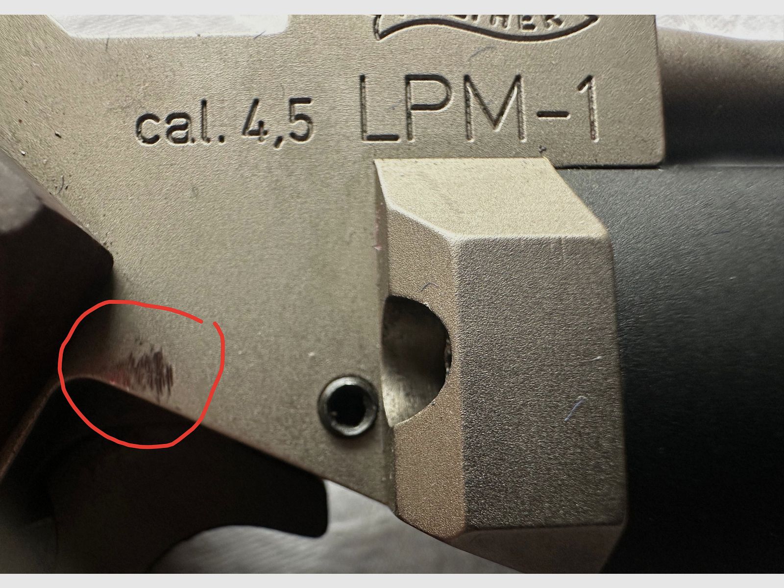 Walther Luftpistole LPM -1