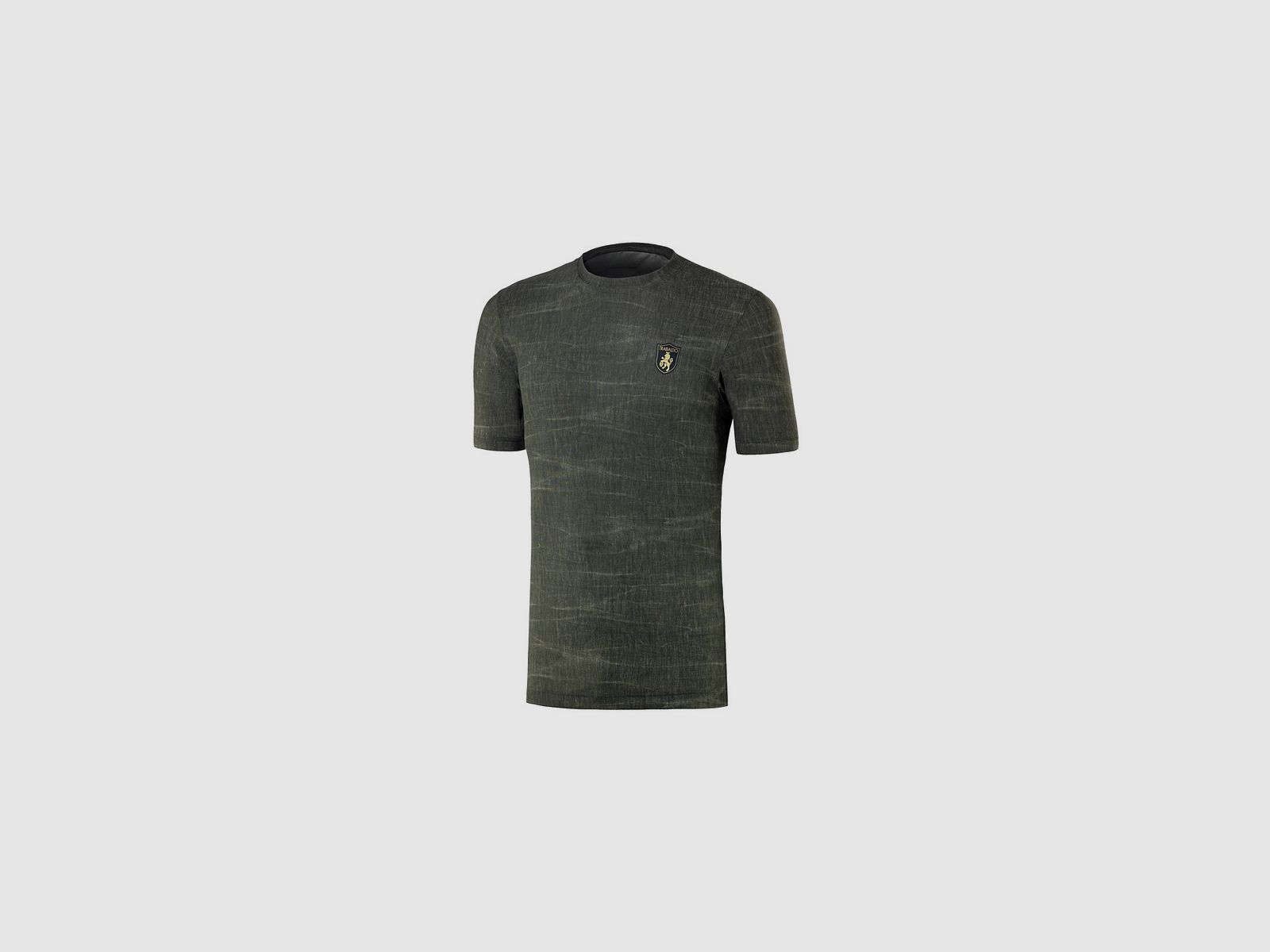 Trabaldo Sensitive T-Shirt mit Trabaldo-Logo in grünem Muster