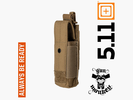 5.11 FLEX SINGLE PISTOL COVER POUCH pistol magazine pouch, color 134 Kangaroo (56677)