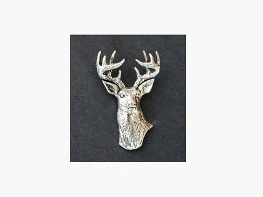 Pin Hertenkop Handgemaakt 3-4cm Geschenk Engeland