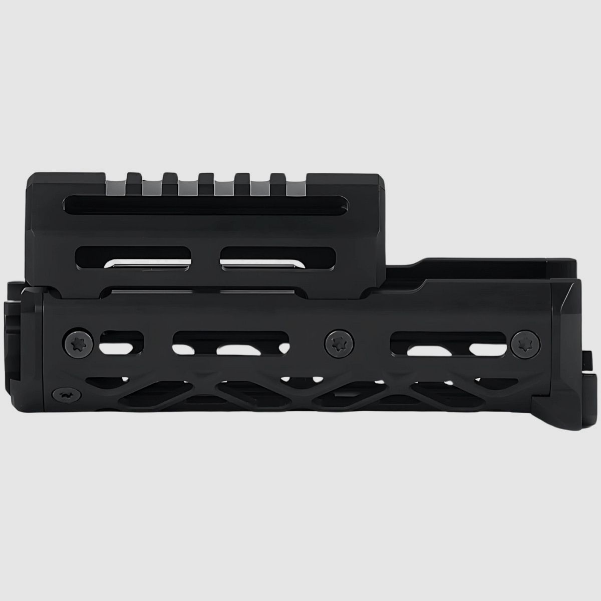 Kruk - Łoże Aluminiowe M-Lok - krótkie, krótka nakładka rury gazowej - AK-74 / AKM / AKS-74 - Czarne - CRC 1WBP042, zdjęcie 7 z 11