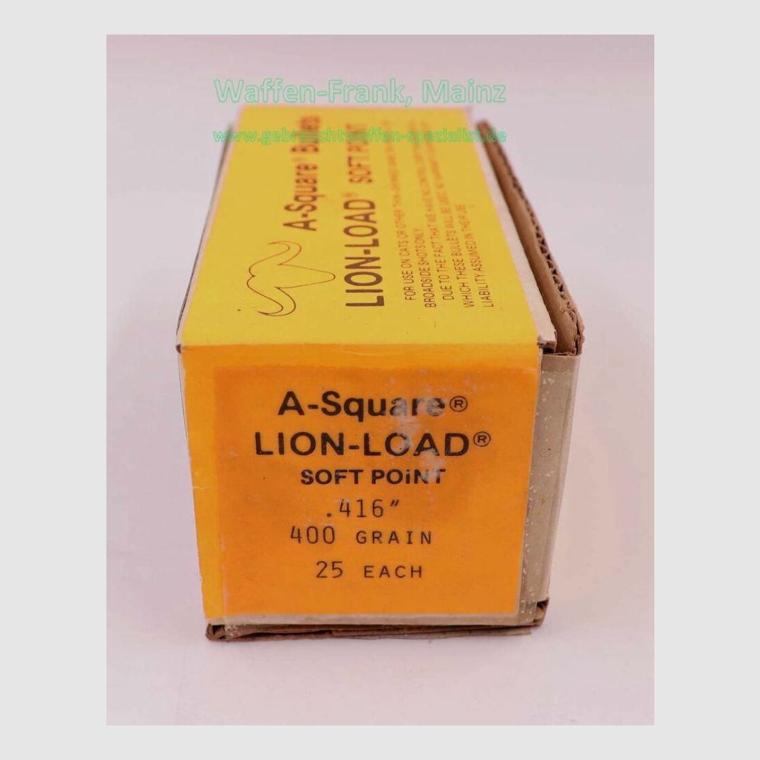 A-Square Alphin Press. Büchsengeschosse