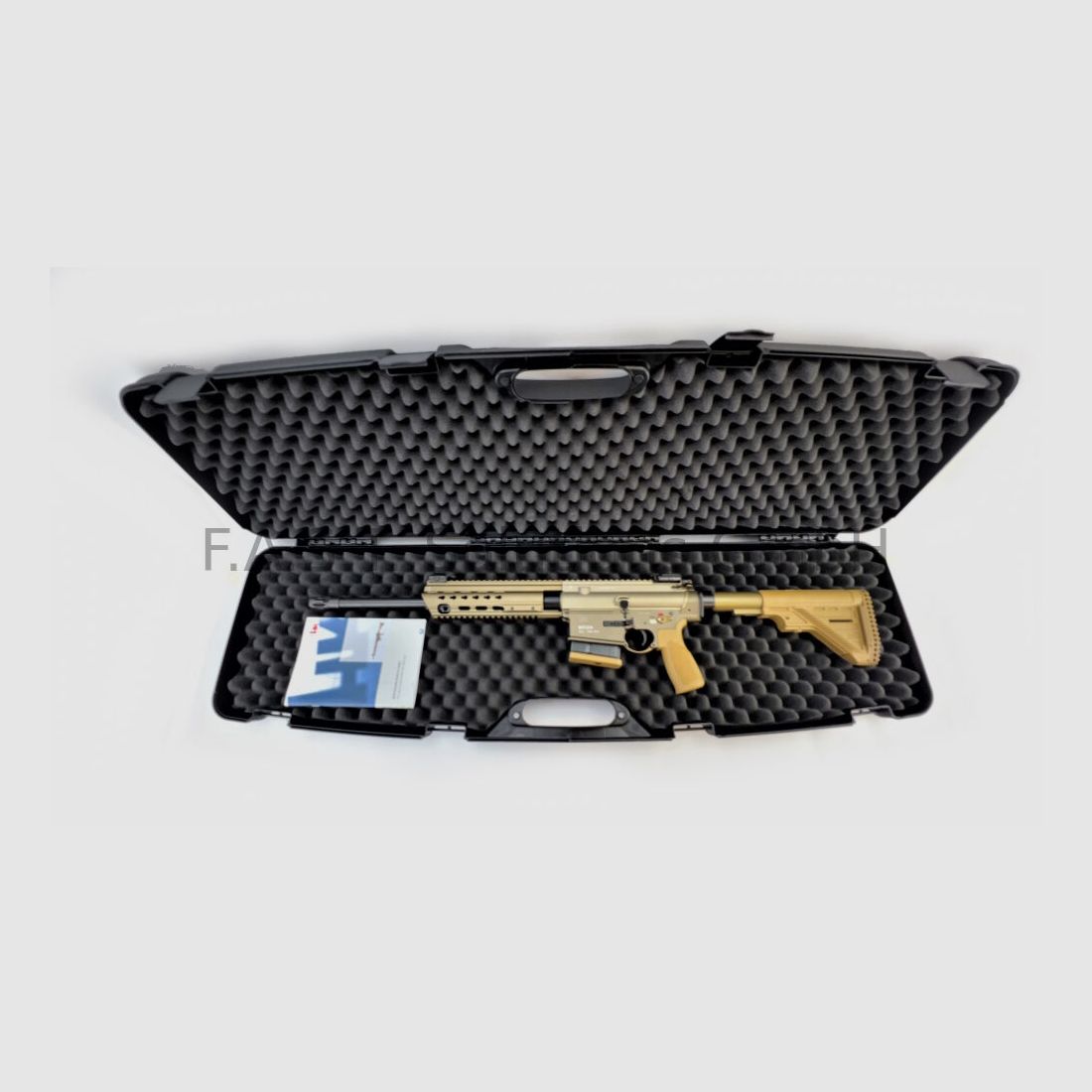 Heckler & Koch HK SLB MR308, A3 version, 16.5", sand color .308Win