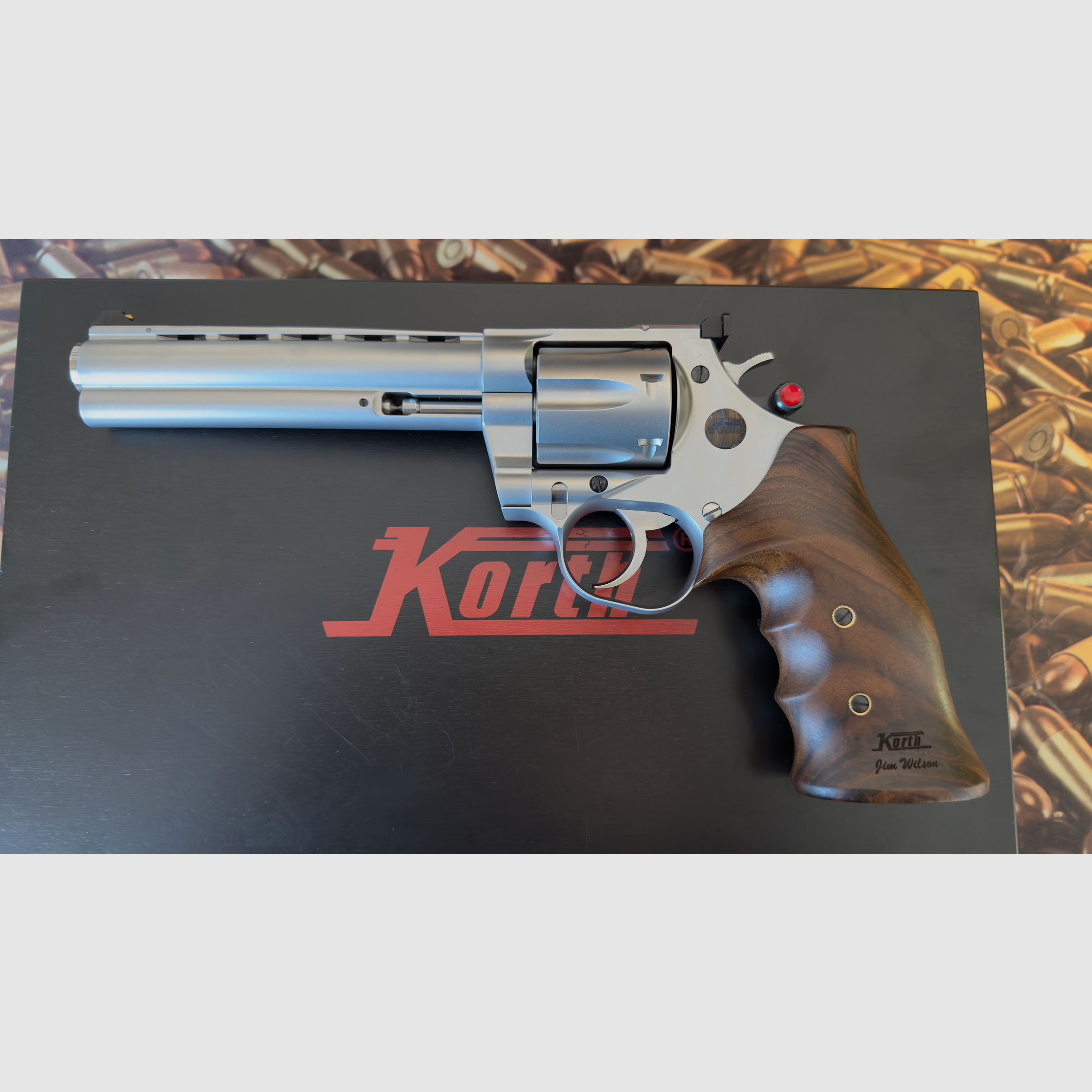KORTH Revolver Classic Kaliber .357 Mag 6 Zoll silber