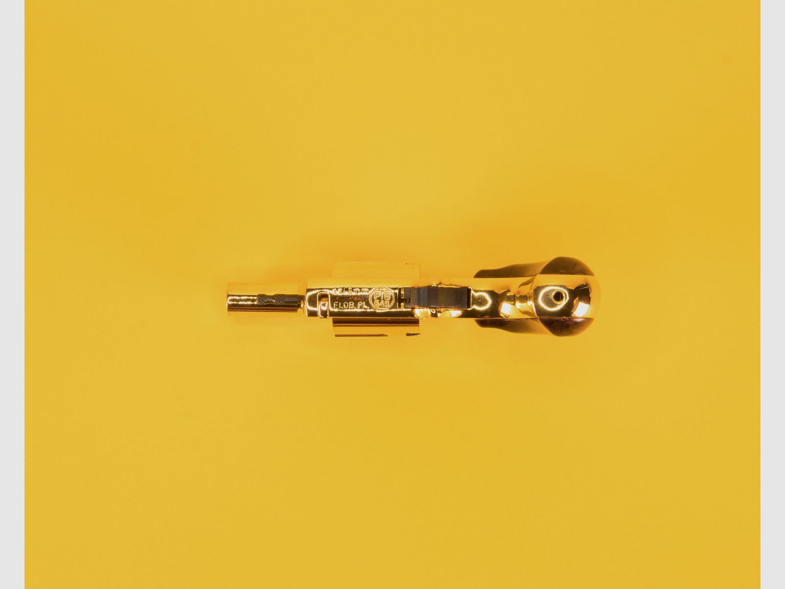 Röhm Little Joe blank-firing revolver caliber 6mm Flobert Gold Edition, imagen 3 de 6