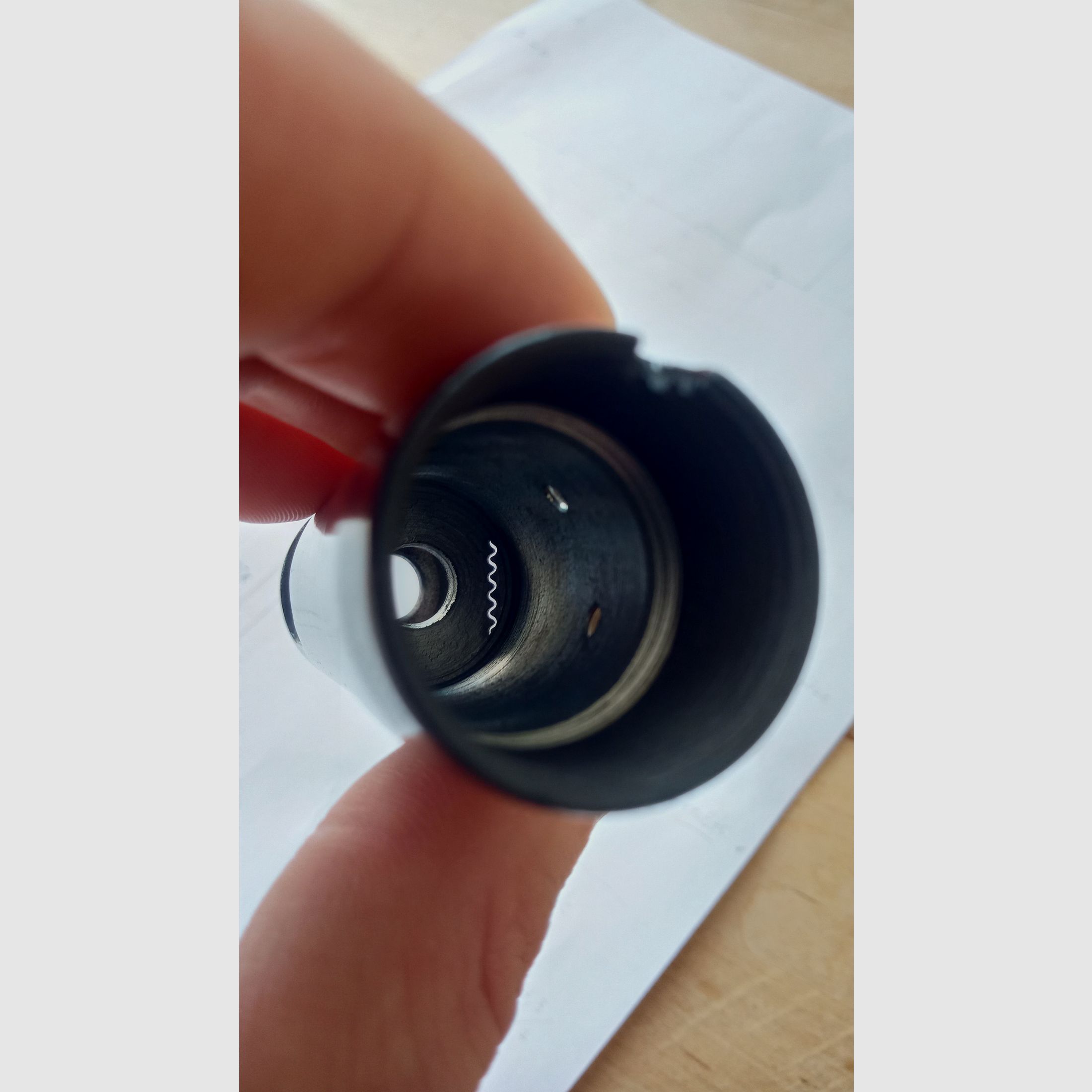 Tauchangebot: Wiesa 5,45/.223 Zick-Zack Flash Hider  gegen Arsenal Flash Hider // DDR NVA MPi AK74 24x1,5 mm Rechtsgewinde Mündungsbremse Mündungsfeuerdämpfer