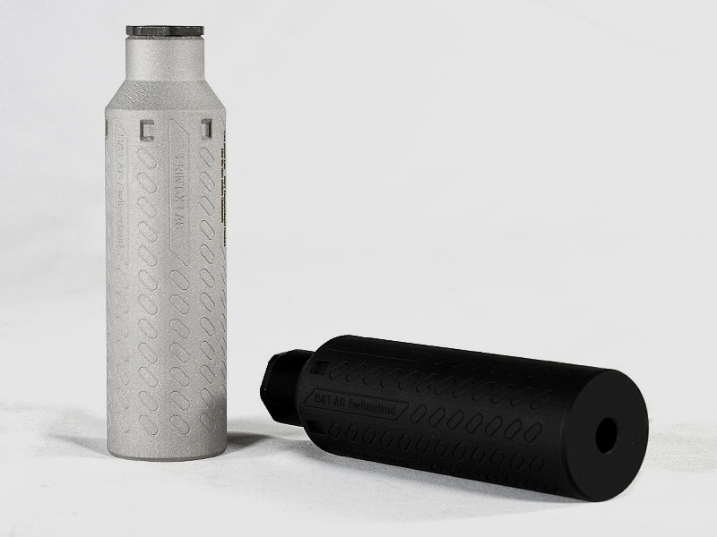 B&T Print-X LAS Silenziatore per Marlin, INCONEL nero, Cerakote