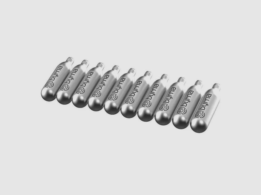 BYRNA CO2 capsule 8G. 10 pcs/ 9+1 with oil, image 2 of 2