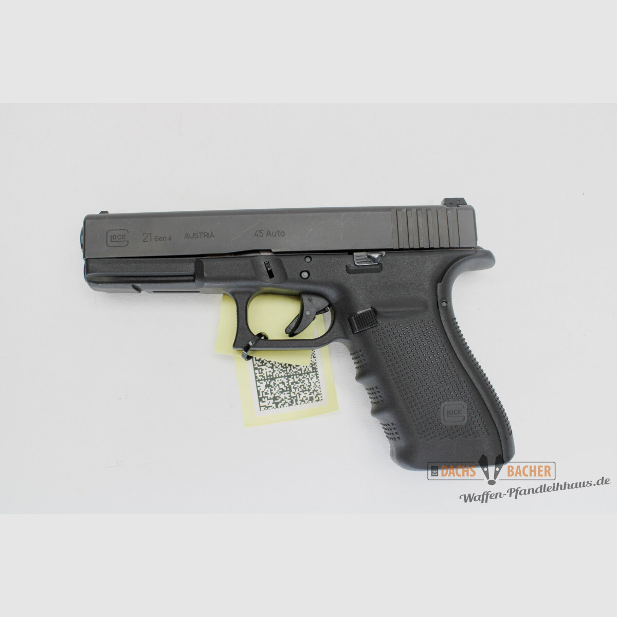 Pistole Glock 21 GEN 4 Kal 45ACP mit 2 Magazinen und Tasche