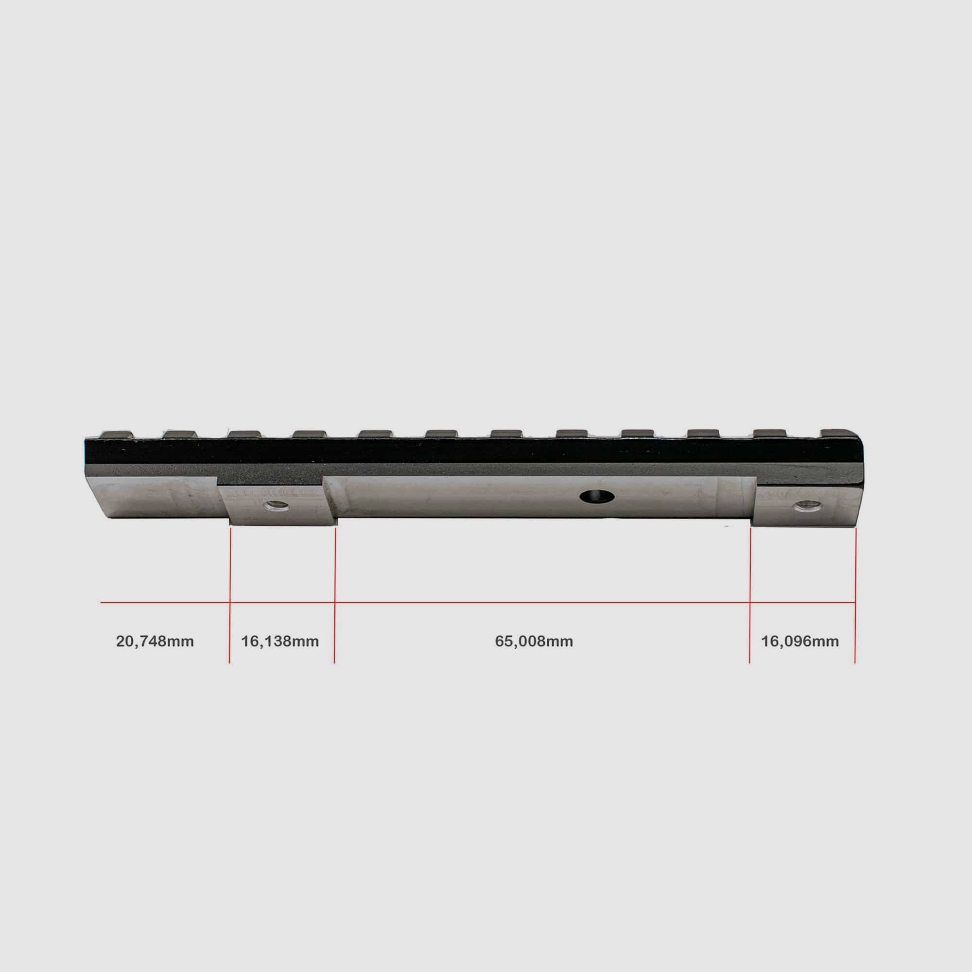 Einlegeschiene für ORIGINAL Blaser Sattelmontage