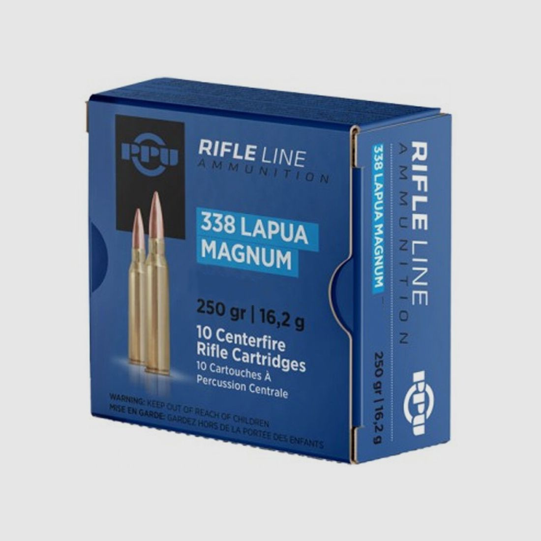 PPU 338 LAPUA MAG 250 GRS / 16,2 G HPBT 10 STK