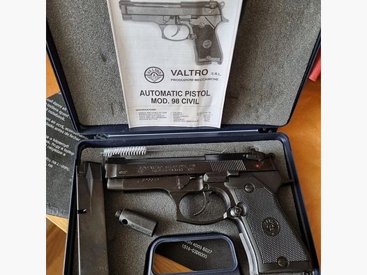 VALTRO Mod. 98 Civil, brüniert, PTB 662