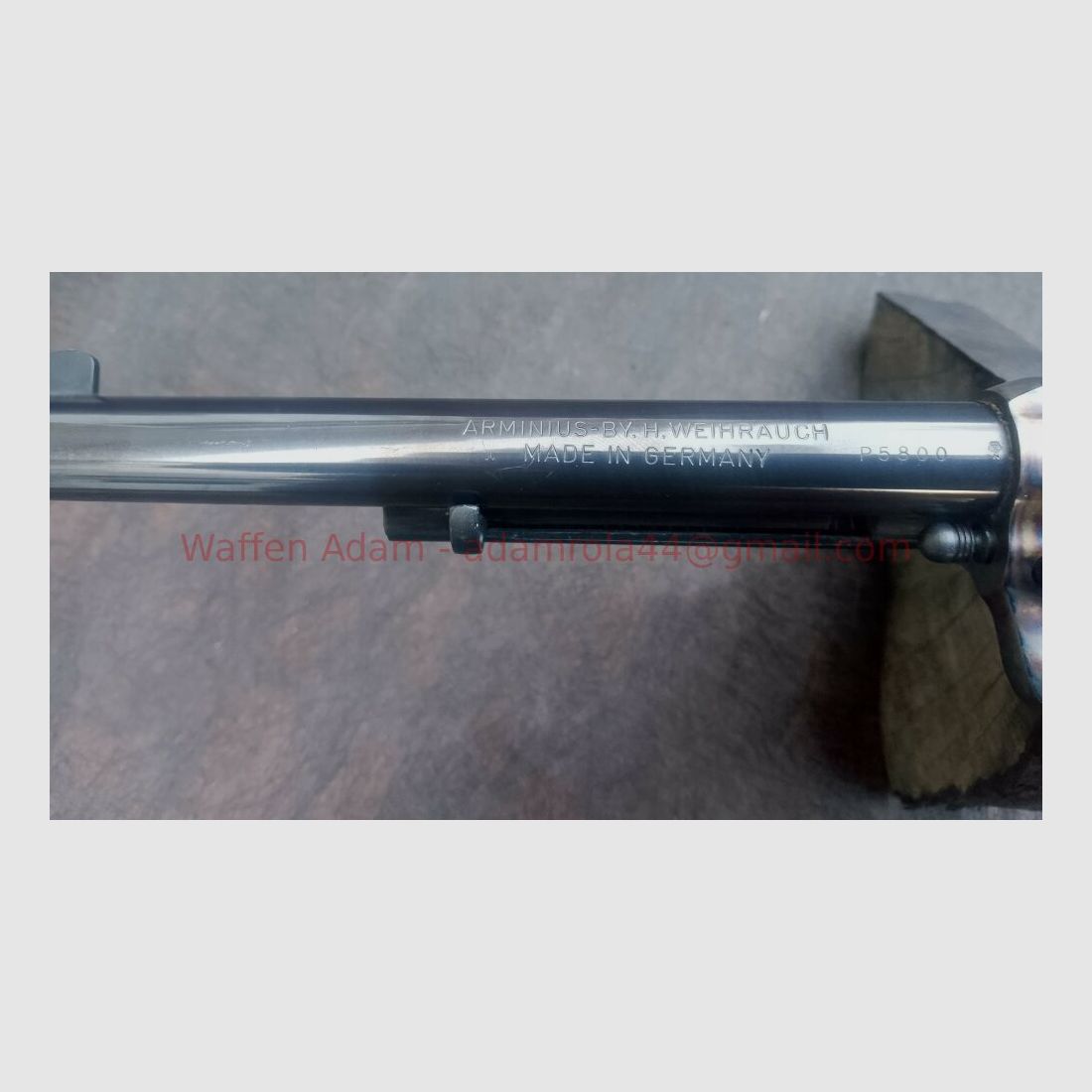Weihrauch Western Six Shooter 7,5" SAA