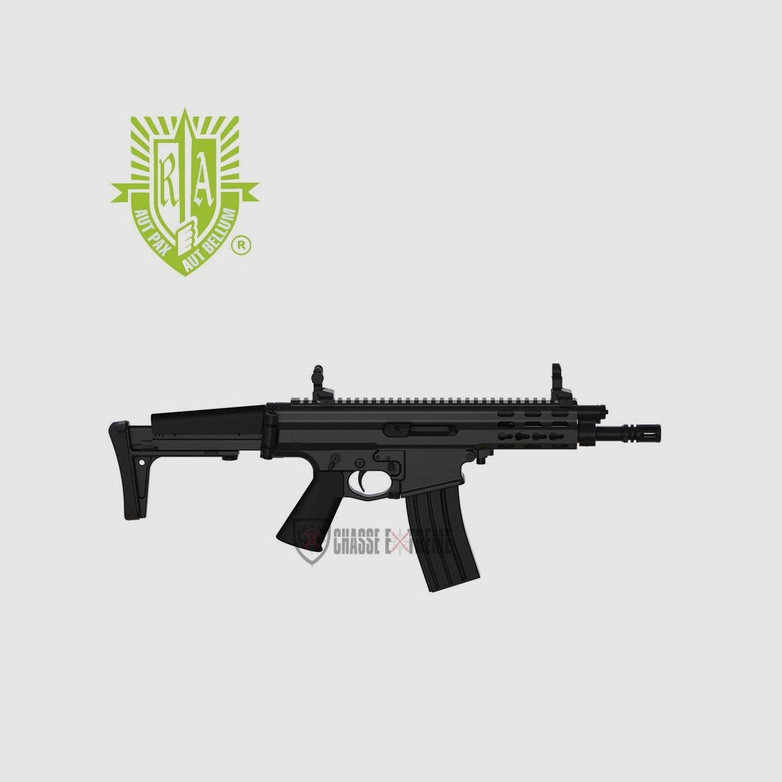 Büchse ROBINSON ARMAMENT Xcr-L Micro 7,5'' Kal. 300 Blk Schwarz