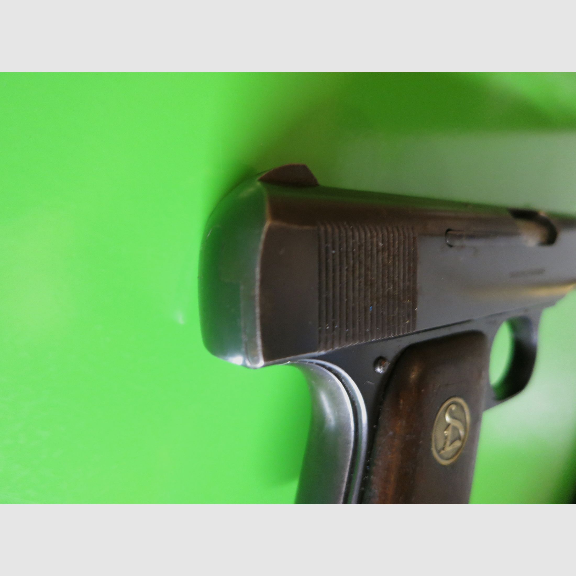 Ortgies; Deutsche Werke Erfurt; 7,65 Browning Polizeipistole Wehrmacht      #12-, Bild 7 von 7