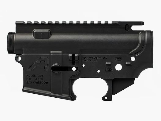 AERO PRECISION AR15 GEN 2 Threaded Assembled Receiver SET BLK