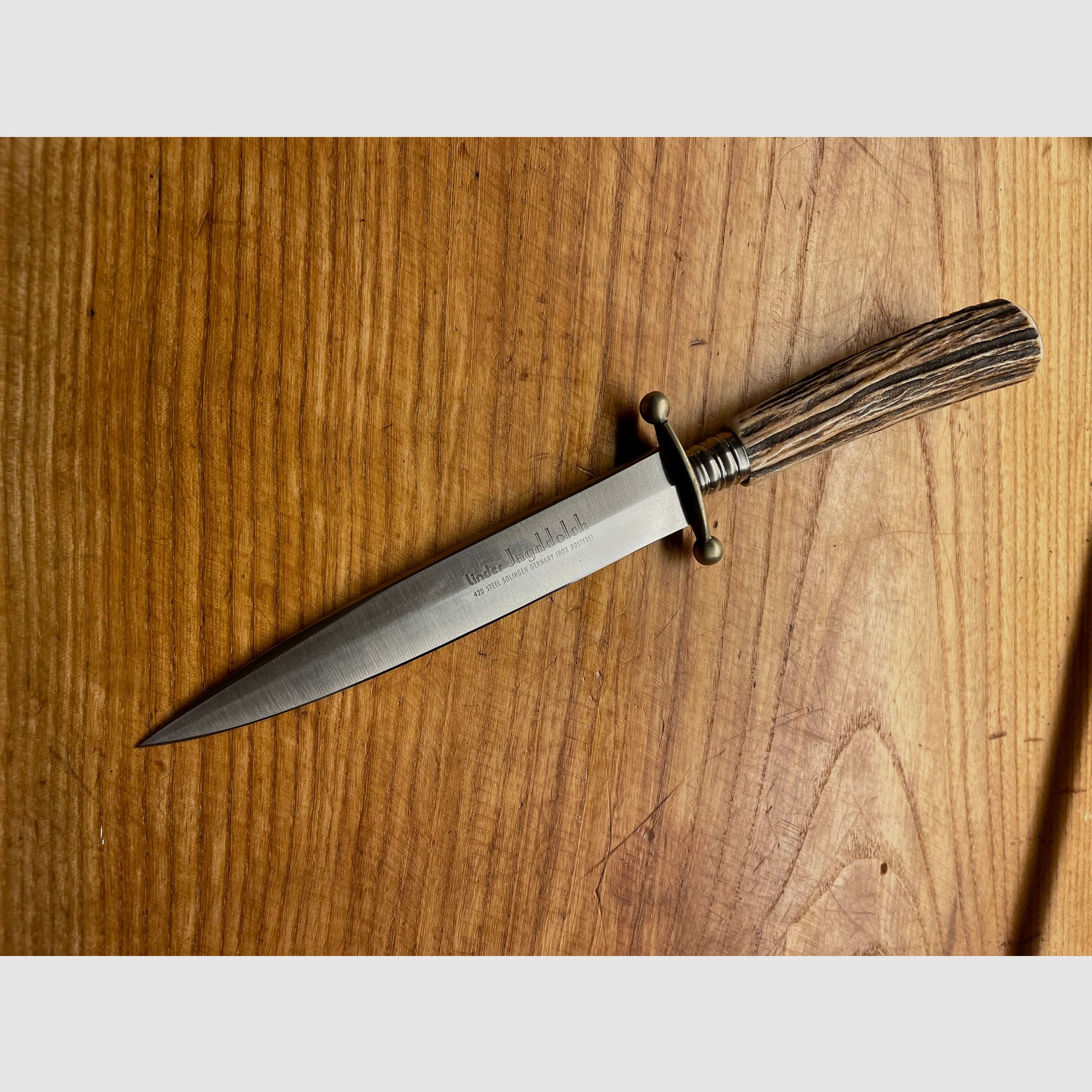 Linder hunting dagger like new TOP