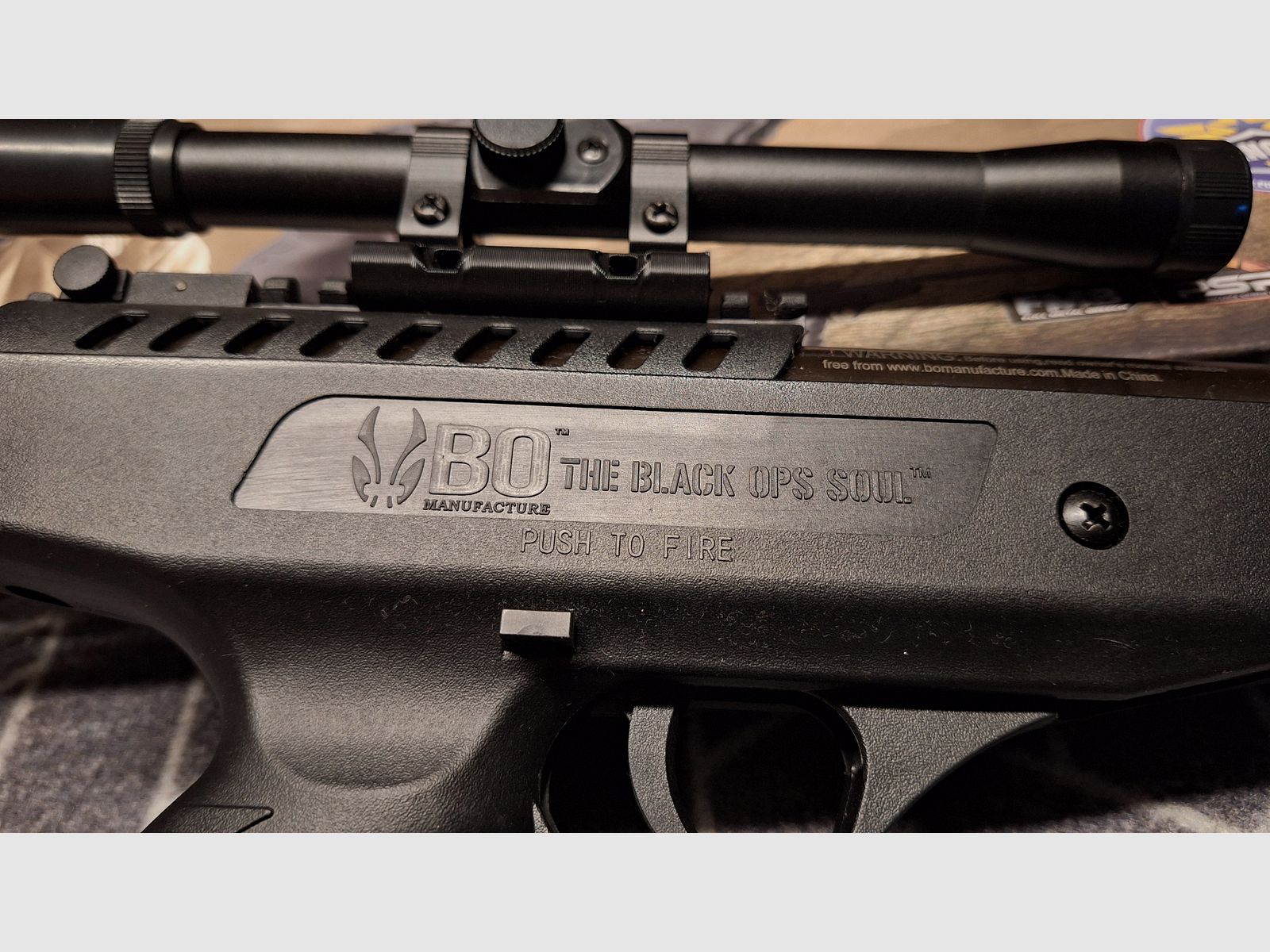 Black Ops Langley ProSniper - 5.5mm - Pistolenkarabiner 